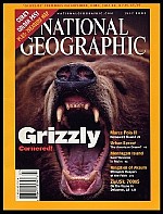 Brody on the cover of National Geographic Magazine