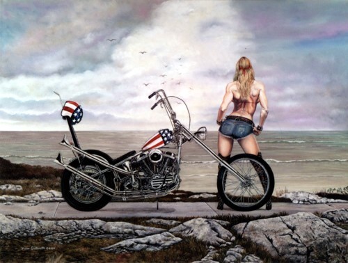 Ms America Painting by John Guillemette